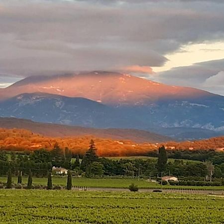 Le Clos Des Pins, Vue Mont Ventoux Roaix Exterior photo