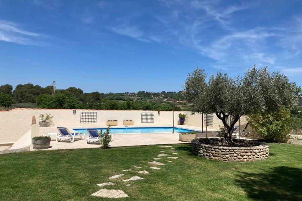 Le Clos Des Pins, Vue Mont Ventoux Roaix Exterior photo